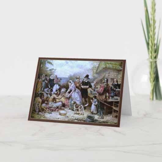 La première carte d'action de grâces de Ferris-Tha (Devant)