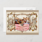 La première carte de Noël (Devant / Derrière)