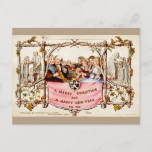 La première carte de Noël