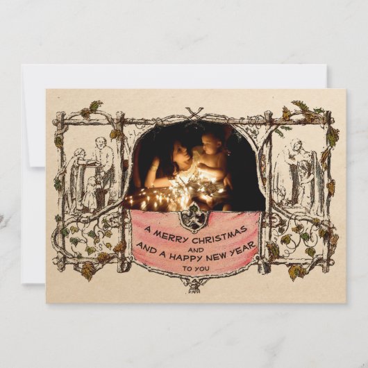 La première carte de Noël (1873) (Devant)