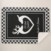 La première ferme de Noël de Couple Buffalo Plaid (Devant (Horizontal))