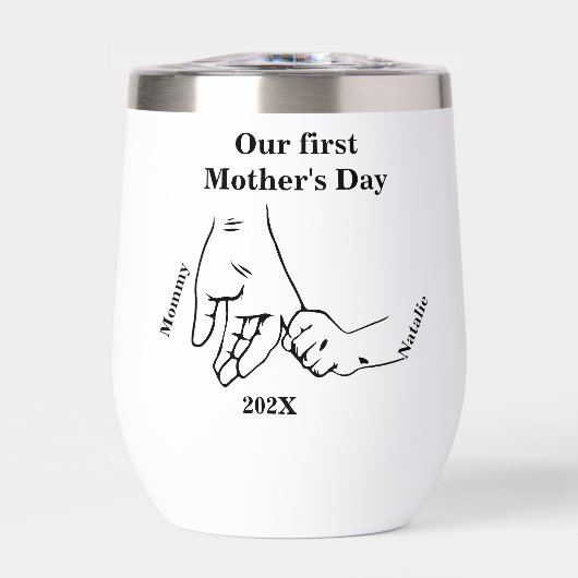 La première mère à la bosse Joyeuse fête des mères (Avant)
