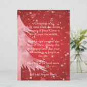 La présence de Jésus Carte de vœux de vacances pla (Debout devant)