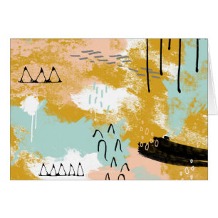 La présence de la vie, art abstrait tribal