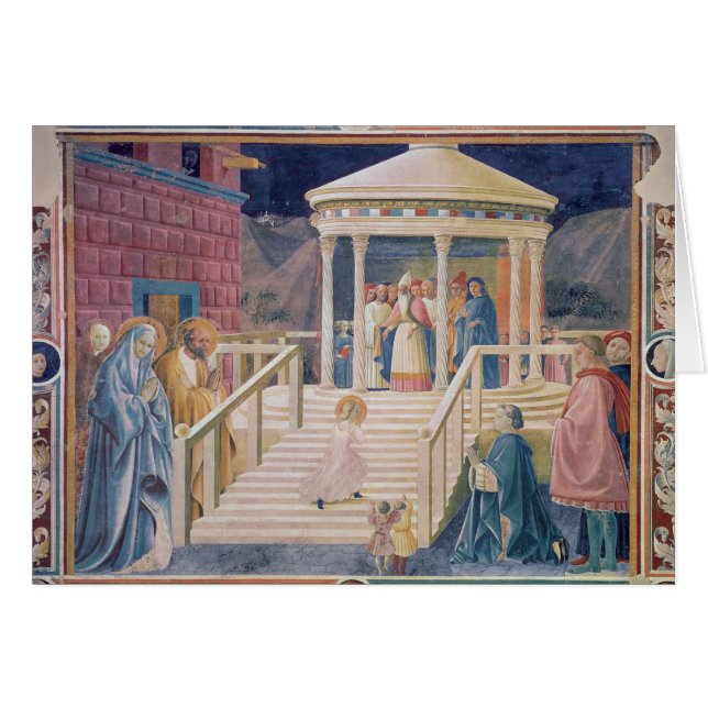 La présentation de Vierge Marie béni (Devant horizontal)