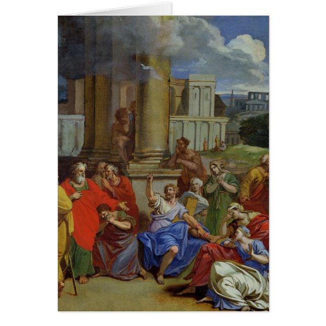 La prévision d'Agabus de prophète (Devant)