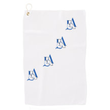 LA Pride golfhanddoek