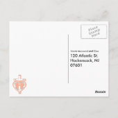 La prière aide la carte postale (Dos)