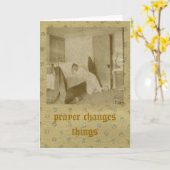 La prière change la carte de choses (Fleur jaune)