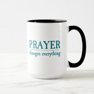 La prière change tout 15oz. Tasse