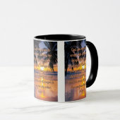 La prière de sérénité de Dieu Mug à deux tons (Devant droit)