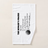 La prière du lanceur (Serviette à main)