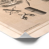 La prière du Seigneur Vintage affiche illustrée (Coin)