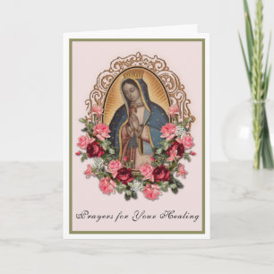 La prière religieuse Jésus pour la carte de guéris