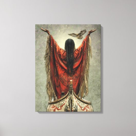 La Prière - Toile Enveloppée (Recto)