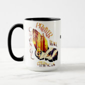 La Prière Va Changer Les Choses Café Mug (Gauche)