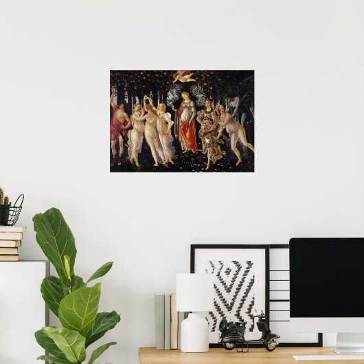 La Primavera de Botticelli - poster au format A2 (Bureau à domicile)