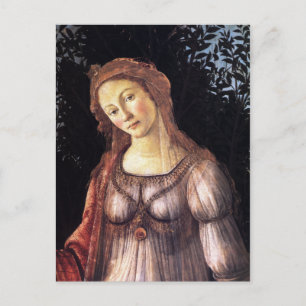 La Primavera in detail Briefkaart