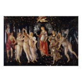 La Primavera (Lente) Sandro Botticelli Glossy Perfect Poster (Voorkant)