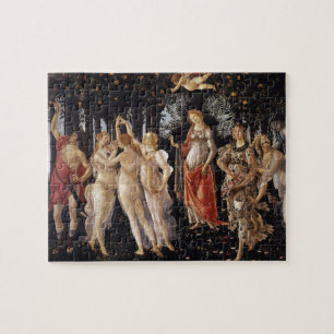 La Primavera (Lente) van Sandro Botticelli Legpuzzel