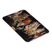 La Primavera (Lente) van Sandro Botticelli Magneet (Rechterzijde)