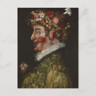 La Primavera van Giuseppe Arcimboldo (1563) Briefkaart