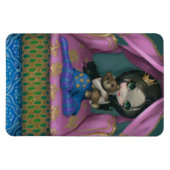 "La princesse et le pois" Flex Magnet (Horizontal)