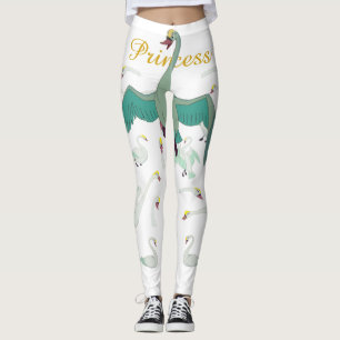 La princesse Leggings de cygne