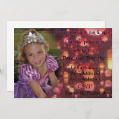 La princesse Turning reçoit 4 invitations pour l'a (Devant / Derrière)