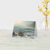 La prochaine grande vague - carte de note (Fleur jaune)