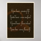 La promesse du café - affiche (Devant)