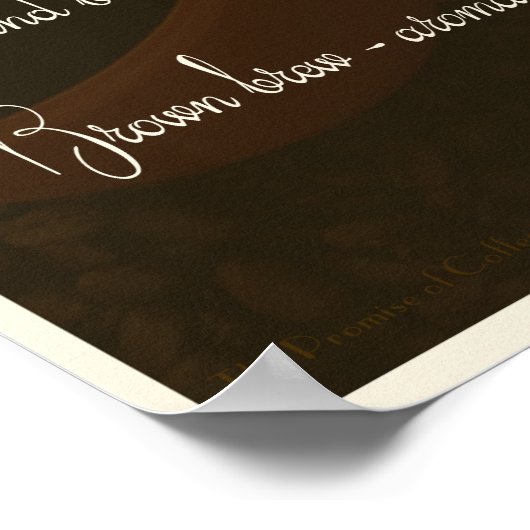 La promesse du café - affiche (Coin)