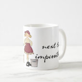 La propreté est... Mug (Devant droit)