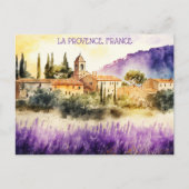 La Provence Frankrijk Schilderij Briefkaart (Voorkant)