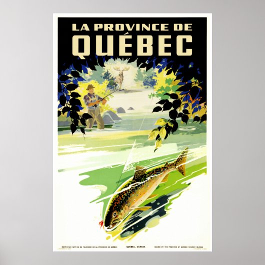 La Province de Quebec Poster (Voorkant)