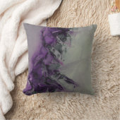 La puissance du coussin pourpre de polyester (Couverture)