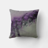 La puissance du coussin pourpre de polyester (Verso)