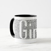 "La puissance tasse de café de filles" (Devant gauche)