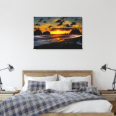 La Push Sunset Canvas Afdruk (Insitu (Slaapkamer))