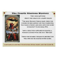 La quatrième affiche glorieuse sur le mystère