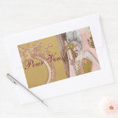 La question c'est le client fPour Vous étiquette (Enveloppe)