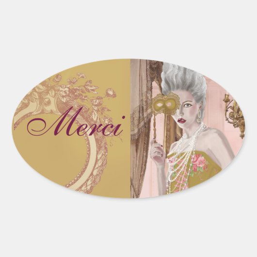 La question c'est voulez-vous Bedankt Stickers (Voorkant)