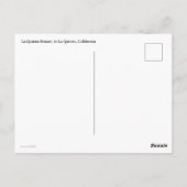La Quinta, Californië woestijn Briefkaart (Achterkant)