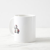 La Radiateur – Tasse à café drôle pour plombier (Devant gauche)