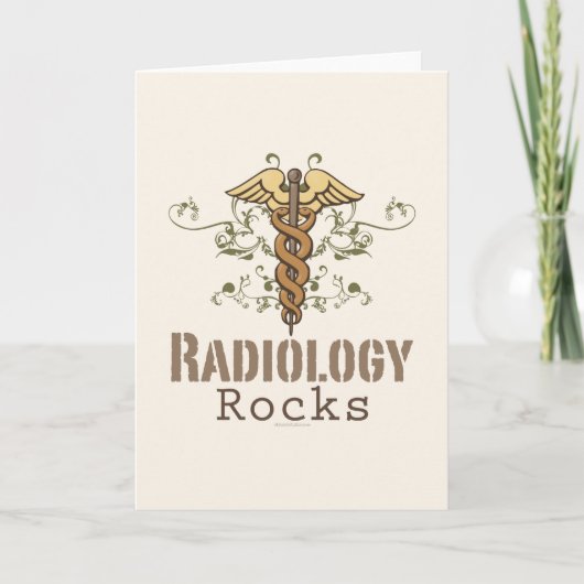 La radiologie bascule la carte de voeux de (Devant)