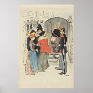 La Rafle-1893, ingediend door Theophile Alexandre Poster