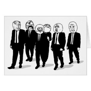 La rage Meme comique fait face à la marche. Je