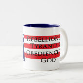 La rébellion US Flag Mug (Devant droit)