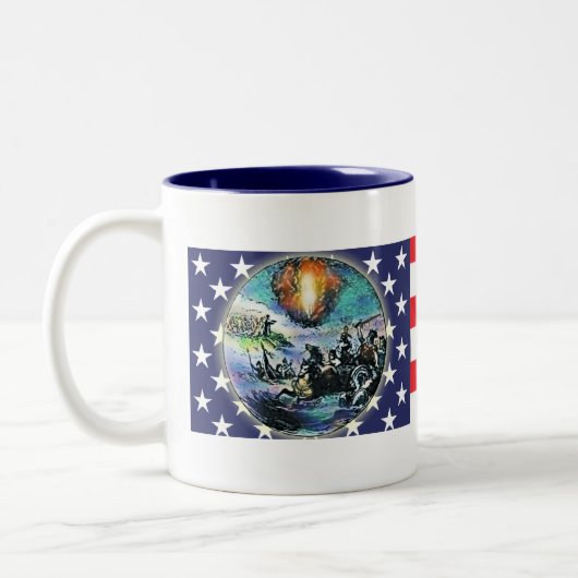 La rébellion US Flag Mug (Gauche)