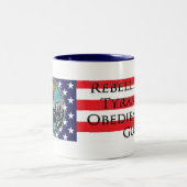 La rébellion US Flag Mug (Centre)